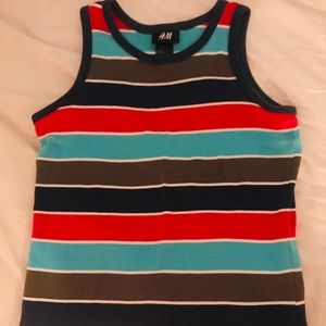 H & M Youth Striped Ringer Tank/Tee